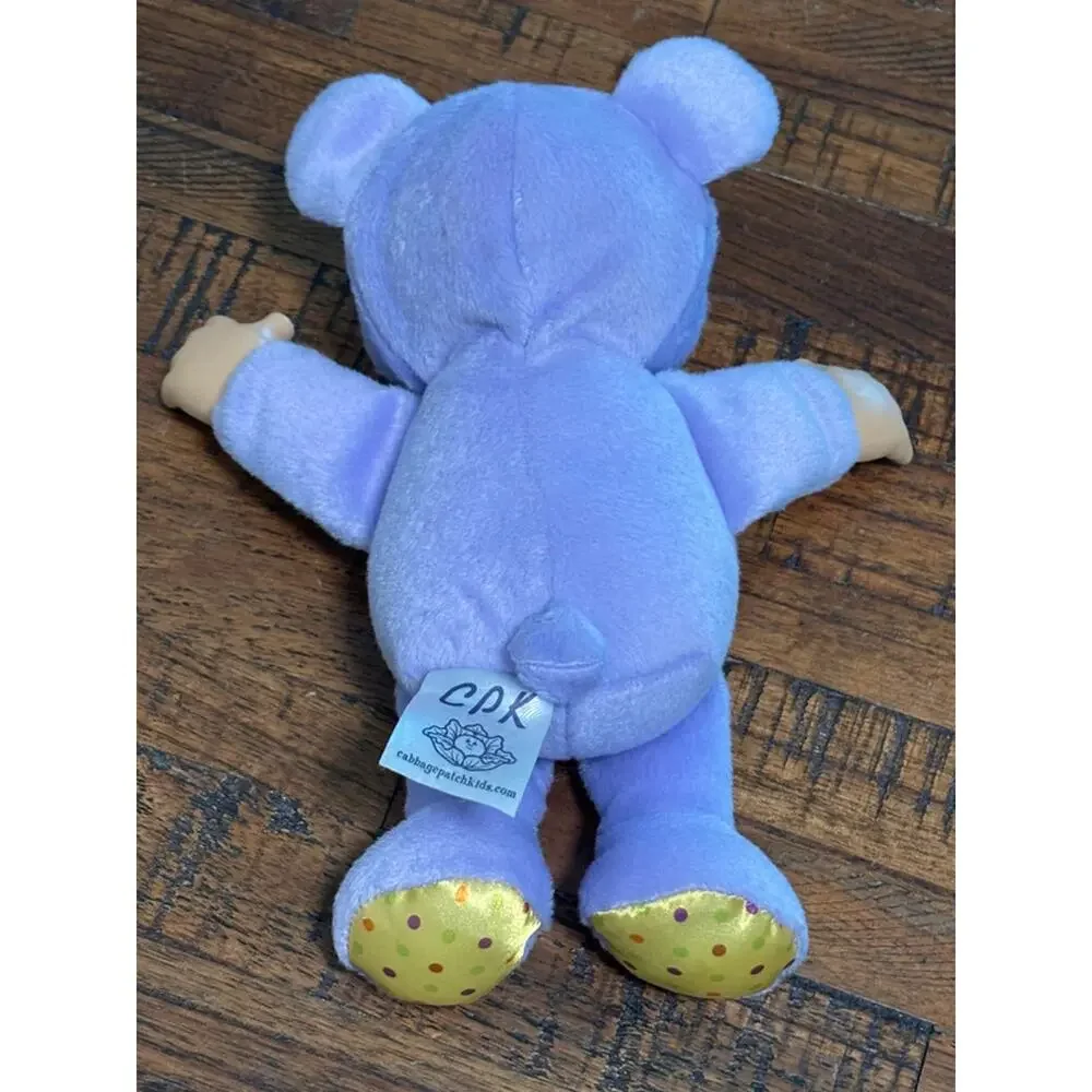 CPK Cabbage Patch Kids Purple Monkey 9” Plush Stiffed Animal 2013
